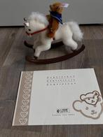 Steiff teddybeer met hobbelpaard, Ophalen, Zo goed als nieuw, Stoffen beer, Steiff
