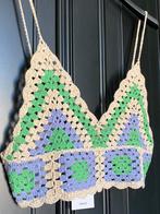NIEUW Multicolor gehaakte boho-stijl crop top bralette Mango, Maat 38/40 (M), Mango, Nieuw, Ophalen of Verzenden