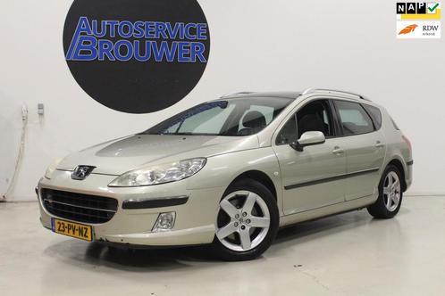Peugeot 407 SW 2.2-16V XT Panoramadak, Auto's, Peugeot, Bedrijf, Te koop, Airbags, Airconditioning, Boordcomputer, Centrale vergrendeling
