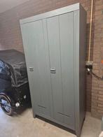 Woood opbergkast kluis grijs, Ophalen, Gebruikt