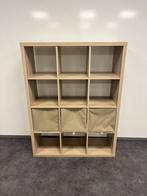IKEA Kallax kast - 12 vakken, Ophalen, 100 tot 150 cm, 100 tot 150 cm, Zo goed als nieuw