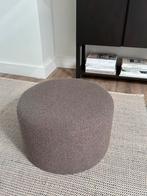Poef - Soft Brown, Huis en Inrichting, Banken | Voetenbanken en Poefen, Ophalen, Rond, Minder dan 50 cm, Zo goed als nieuw