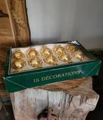 15 Vintage Amerikaanse Glas Kerstballen, Ophalen of Verzenden