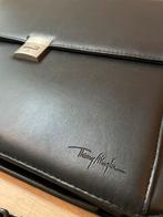 Thierry Mugler leren tas - Zwart, Zeer Goed!, Overige merken, Minder dan 30 cm, 25 tot 40 cm, Ophalen of Verzenden
