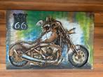 Motor schilderij (80x120), Ophalen, Gebruikt