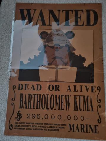 Originele One Piece Bounty Posters Part 2 beschikbaar voor biedingen