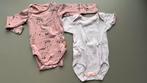 Setje rompers maat 62/68 van de HEMA, Kinderen en Baby's, Babykleding | Maat 62, Ophalen of Verzenden, Zo goed als nieuw, Meisje