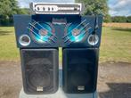 Luidsprekers ,  basbox, en profes. versterker amplifier, Audio, Tv en Foto, Luidsprekers, Overige merken, Ophalen of Verzenden