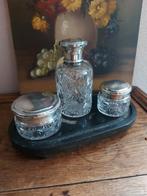 Antieke kaptafel set, Antiek en Kunst, Antiek | Goud en Zilver, Ophalen of Verzenden