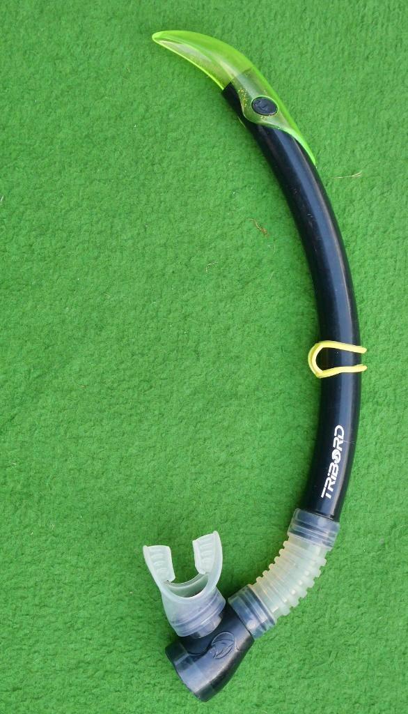 Luxe Tribord snorkel, met waterloosventiel, Watersport en Boten, Snorkelen, Gebruikt, Snorkel, Ophalen of Verzenden