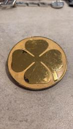 Alfa Romeo goud Klaverblad Embleem Bertone Ø 70mm, Auto-onderdelen, Carrosserie en Plaatwerk, Gebruikt, Voor, Ophalen of Verzenden