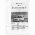 BMC 1100 Ado 16 Vraagbaak losbladig 1962-1966 #4 Nederlands, Ophalen of Verzenden, Gelezen, Overige merken