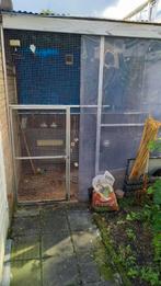 Volière voor vogels.5 aluminium panelen, Ophalen