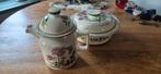 Wedgewood florabunda koffiepot/serveerschaal, Antiek en Kunst, Antiek | Servies compleet, Ophalen of Verzenden