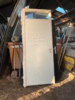 Deur met kozijn . Binnendeur 82,5 x 201. Met slot & sleutel, Ophalen, 80 tot 100 cm, Binnendeur, Zo goed als nieuw