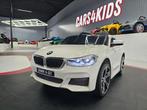 Kinderauto BMW GT - soft start - leren zit - met RC