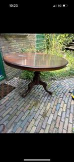 Antieke Ronde Tafel - Prachtstuk!, Antiek en Kunst, Ophalen