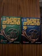 Easy Steps Hoorn 1 & 2 + CD's, Klassiek, Les of Cursus, Ophalen of Verzenden, Zo goed als nieuw