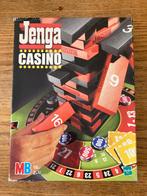 MB Hasbro - Jenga Casino, Hobby en Vrije tijd, Gezelschapsspellen | Bordspellen, Ophalen of Verzenden, Zo goed als nieuw, MB Spellen