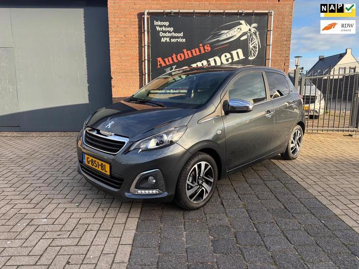 Peugeot 108 1.0 e-VTi Allure Chrome-Line*Automaat*Camera, Auto's, Peugeot, Bedrijf, Te koop, ABS, Achteruitrijcamera, Airbags