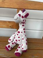 Happy horse knuffel giraf giraffe | paars / rood, Ophalen of Verzenden, Zo goed als nieuw, Overige typen