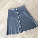 NIEUW donker blauw leder look rok mt. xs, Kleding | Dames, Rokken, Nieuw, Maat 34 (XS) of kleiner, Blauw, Knielengte