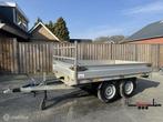 Hapert plateauwagen aanhanger 280x160 2700KG, Gebruikt