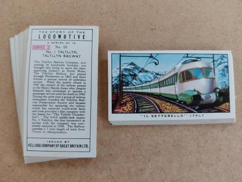 Story of the Locomotive series 2 compl. set 16 trade cards, Verzamelen, Spoorwegen en Tramwegen, Trein, Overige typen, Ophalen