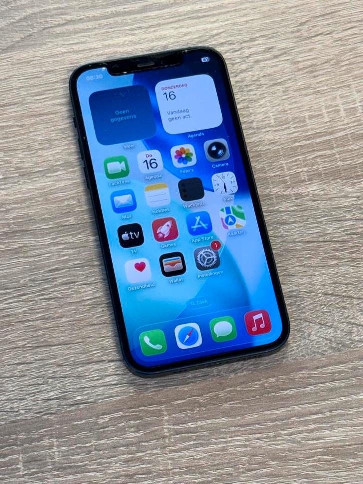 iPhone 12 64gb | zwart | 89%, Telecommunicatie, Mobiele telefoons | Samsung, Zo goed als nieuw, Overige modellen, 64 GB, Zwart