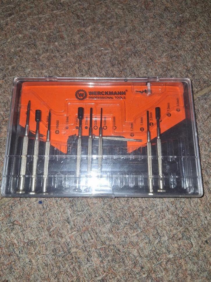 Werkmann Precisie Schroevendraaierset, Auto diversen, Autogereedschap, Gebruikt, Ophalen of Verzenden