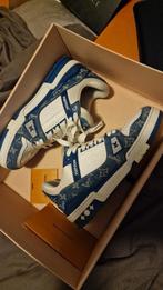 Denim LV Trainers - Limited Edition!, Kleding | Heren, Schoenen, Blauw, Ophalen of Verzenden, Louis Vuitton, Sneakers of Gympen