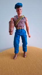 Big Jim Mattel Torpedo Fist Actiefiguur Met Baret 1971 IZGST, Ophalen of Verzenden