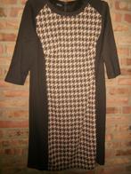 Gerry Weber! Als nieuwe prachtige jurk bruin creme slank 44, Bruin, Maat 42/44 (L), Ophalen of Verzenden, Zo goed als nieuw