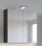 2x Allibert Spiegelkast LED (donker grijs, 80cm), Spiegelkast, Nieuw, Minder dan 100 cm, 50 tot 100 cm