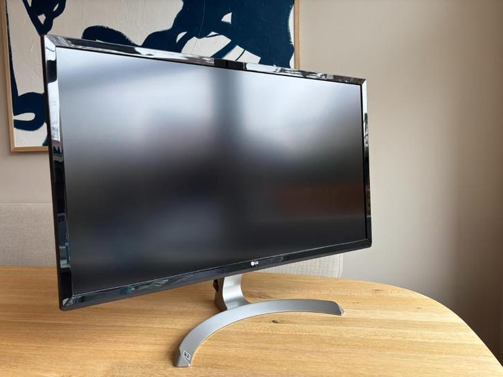 LG 27UD59-B 27 inch 4K UHD Monitor, Computers en Software, Monitoren, Gebruikt, 60 Hz of minder, DisplayPort, HDMI, Gaming, Hoofdtelefoonaansluiting