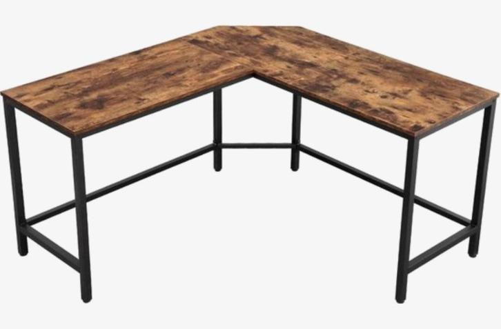 Computerbureau L vorming, Huis en Inrichting, Kasten | Computermeubels, Zo goed als nieuw, 70 tot 120 cm, 120 tot 170 cm, 80 cm of meer