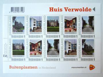 Huis Verwolde 10x1,31 Geldig Postfris Buitenplaats Blok Vel  beschikbaar voor biedingen