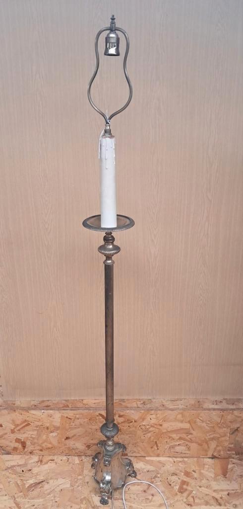 vintage staanlamp, Antiek en Kunst, Antiek | Kandelaars, Ophalen