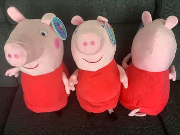 Nieuw! Grote Peppa big pig zachte knuffel pluche XL 50 cm beschikbaar voor biedingen