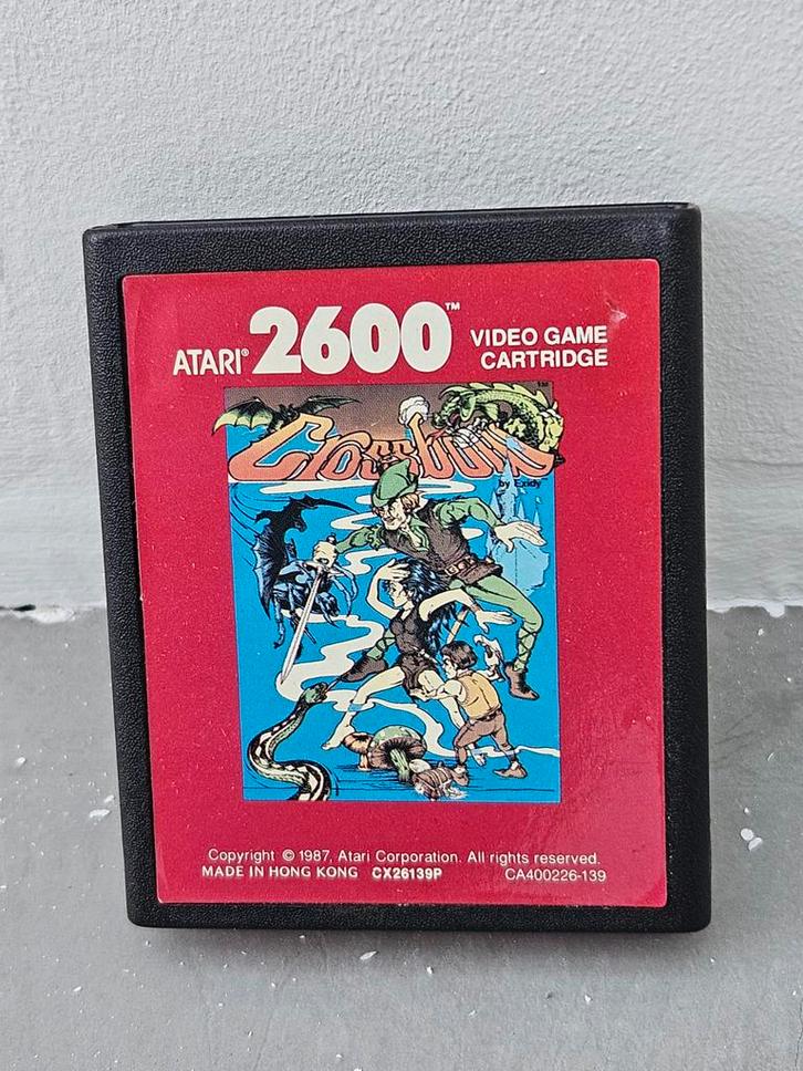 Atari 2600 Crossbow - Zeldzaam!, Spelcomputers en Games, Games | Atari, Gebruikt, Atari 2600, Avontuur en Actie, 1 speler, Vanaf 7 jaar