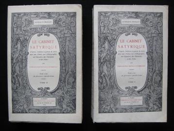 Fleuret & L. Perceau (eds.) - Le Cabinet Satyrique - 2 delen beschikbaar voor biedingen