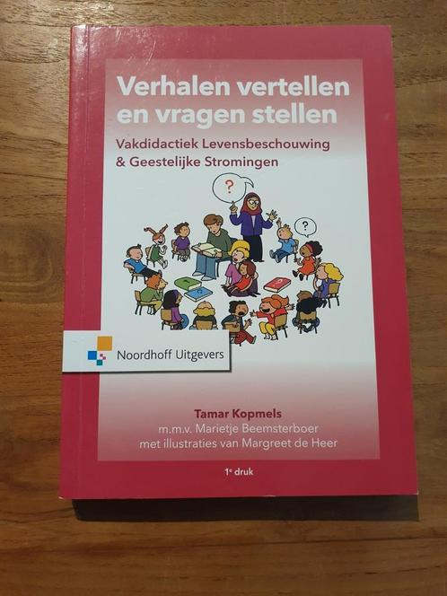 Tamar Kopmels - Verhalen vertellen en vragen stellen, Boeken, Studieboeken en Cursussen, Zo goed als nieuw, Ophalen of Verzenden