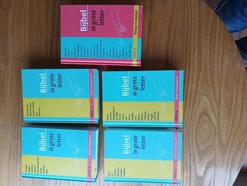 Bijbel in grote letter, Boeken, Godsdienst en Theologie, Zo goed als nieuw, Christendom | Protestants, Verzenden