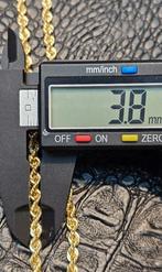 Prachtige rope chain 14karaat gouden ketting, Ophalen of Verzenden, Nieuw, Goud, Goud