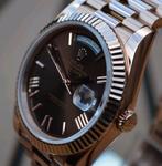 Rolex day date, Sieraden, Tassen en Uiterlijk, Horloges | Heren, Staal, Polshorloge, Nieuw, Ophalen of Verzenden