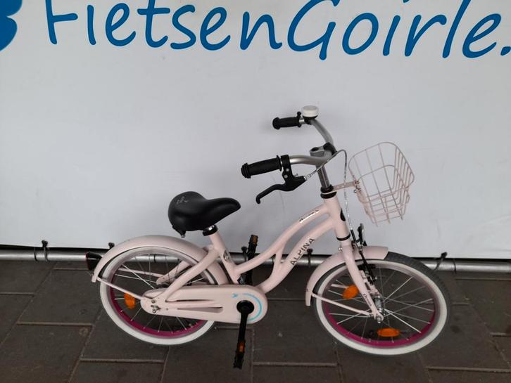 meisjesfiets Alpina Ocean 18 inch, Fietsen en Brommers, Fietsen | Meisjes, Zo goed als nieuw, 18 inch, Ophalen