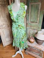 Christian Lacroix groene mide jurk maat 36 zgan, Ophalen of Verzenden