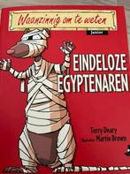 WAANZINNIG OM TE WETEN EINDELOZE EGYPTENAREN, Boeken, Gelezen, Ophalen of Verzenden