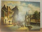 Geschilderd paneel, Antiek en Kunst, Ophalen of Verzenden
