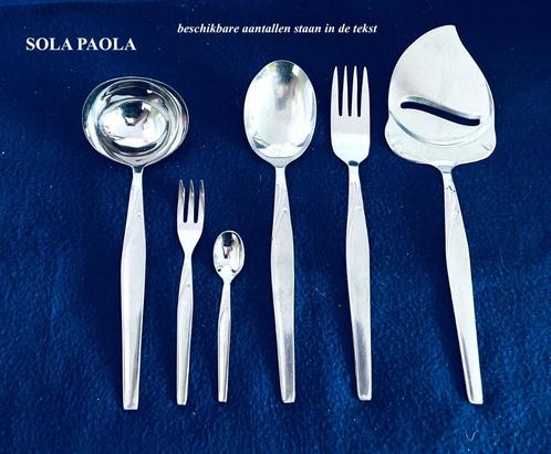 Sola GZ Paola Vanaf € 0,35 per stuk Bestekaanvulling, Antiek en Kunst, Antiek | Bestek, Ophalen
